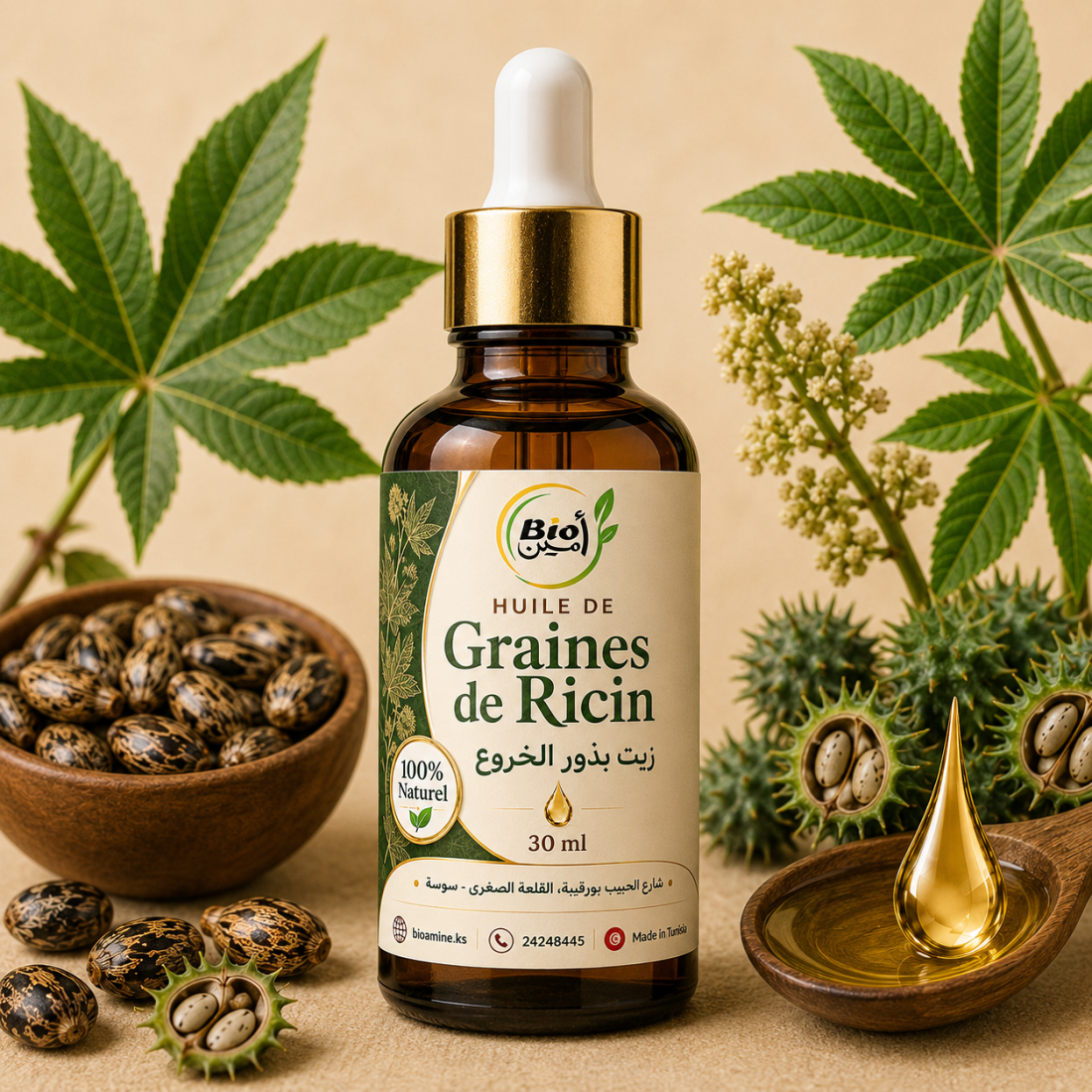 Huile de Ricin 30ml